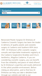 Mobile Screenshot of canberracosmeticsurgery.com.au